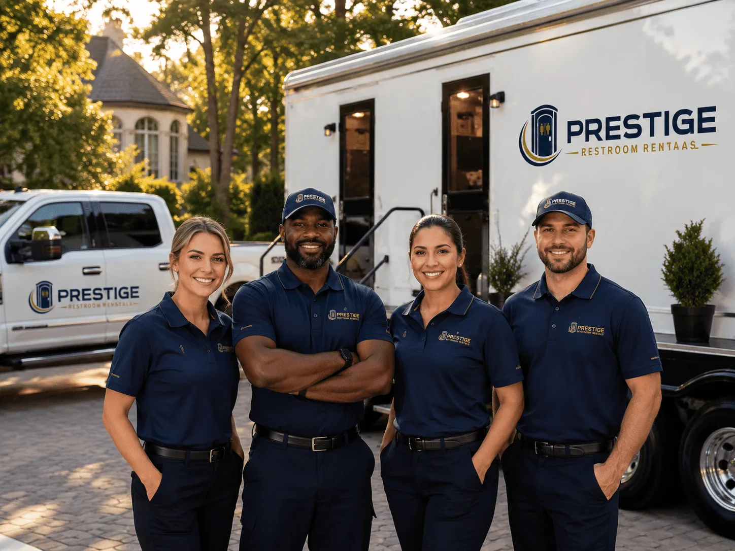 Trusted Luxury Portable Restrooms company in Melrose, OH